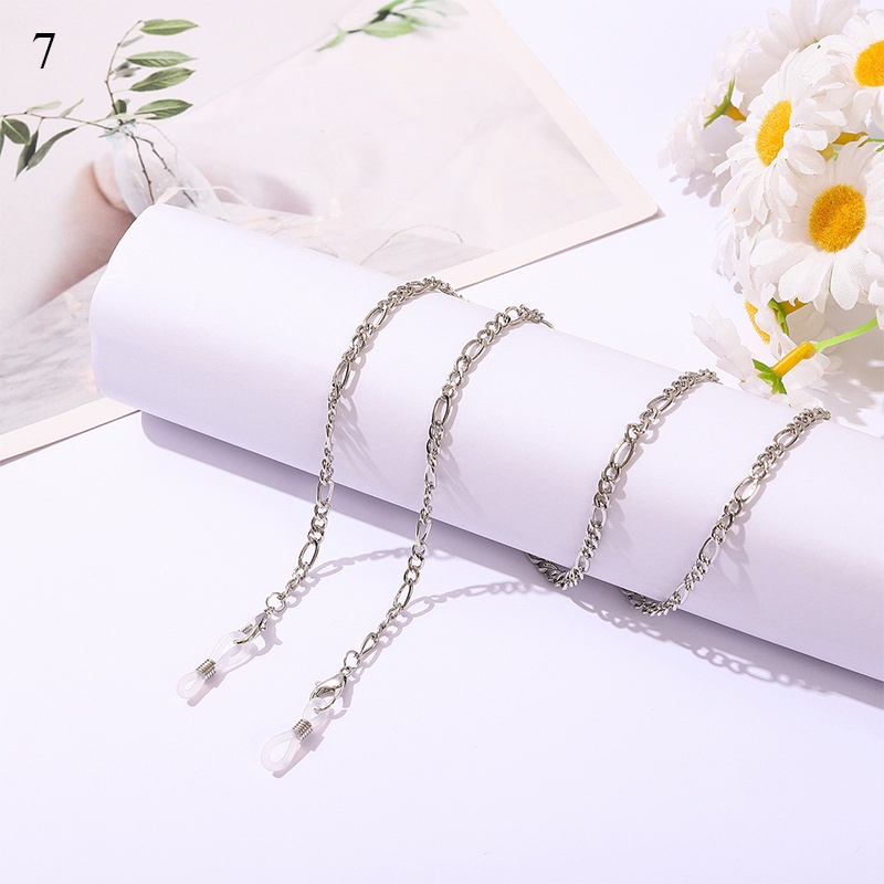 Dây đeo kính chống trượt đa năng màu bạc