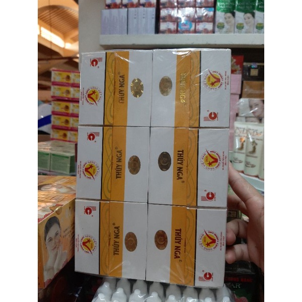 6 hủ kem Linh Chi Thúy Nga nám tàn nhang trắng da chống nắng 18g