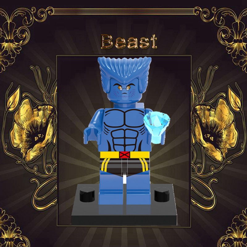 Bộ Đồ Chơi Lắp Ráp Mô Hình Nhân Vật Storm Rogue Jean Xám Cho Trẻ Em