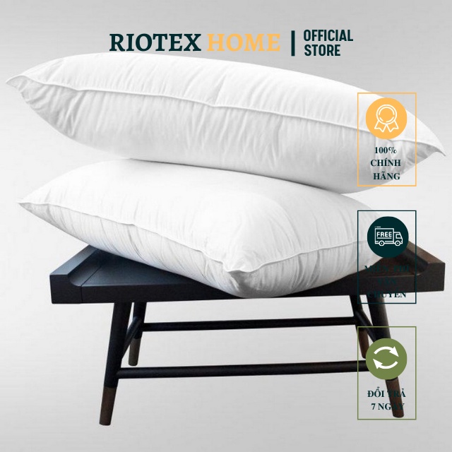 Ruột Gối Nằm - Gối Ôm - Gối Vuông RIOTEX HOME - Ruột Gối Hơi Hàng Cao Cấp Không Xẹp Lún, Độ Bền Cao