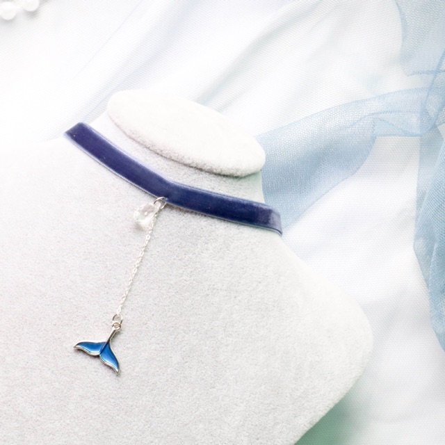 Vòng cổ đuôi cá - Choker xinh hàn quốc