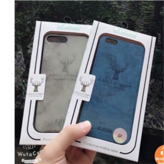 [Loại tốt tặng CL] Ốp lưng deer da bò full hộp cao cấp iphone 6-7-8-X-XMax-Plus