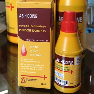 Dung dịch sát khuẩn povidone 10% 20ml