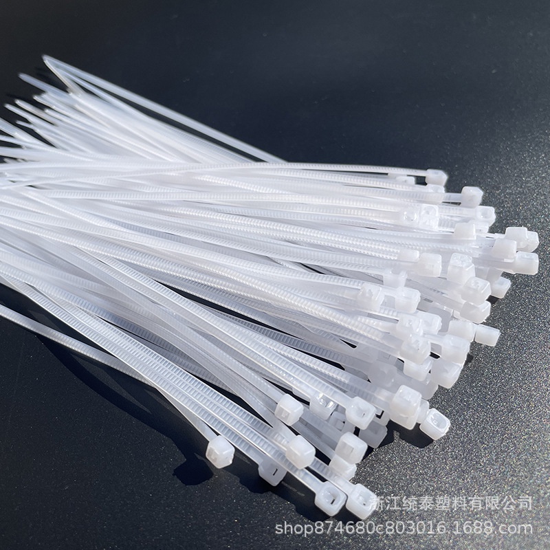 Combo 10 Dây thít cáp đầu khóa zip, dây rút nhựa cố định dây điện, buộc hàng hóa