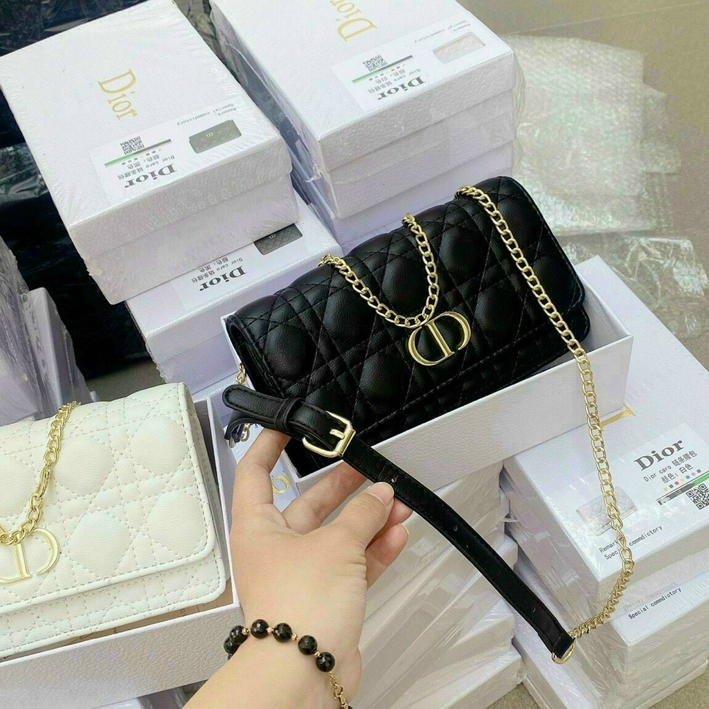 Túi dior CD ô trám đeo chéo hàng fullbox cao cấp