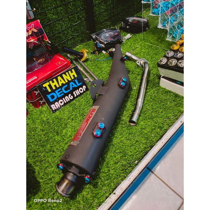 Pô Uma Kingdrag lắp cho sirius 110 , sirius 50 , ex 50 , full ốc gr5