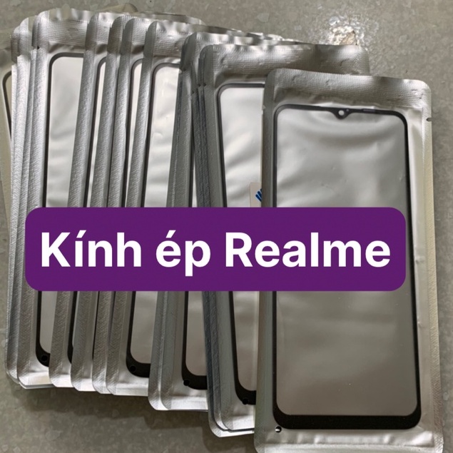 kính ép liền keo Realme C3 / realme C3i / realme 5 / 5i / 5s / realme 6i