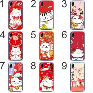 Ốp lưng vsmart star, star 3, star 4 in hình bst mèo may mắn
