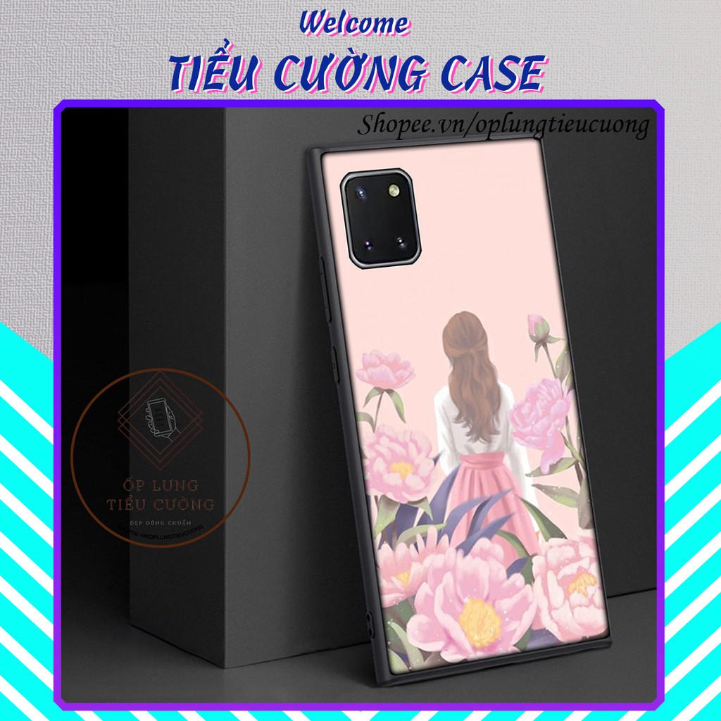 Ốp điện thoại Samsung Note 9/Note 10/Note 10 Plus/Note 10 Lite in hình "Cô gái siêu xinh"cực đẹp phù hợp với các bạn nữ