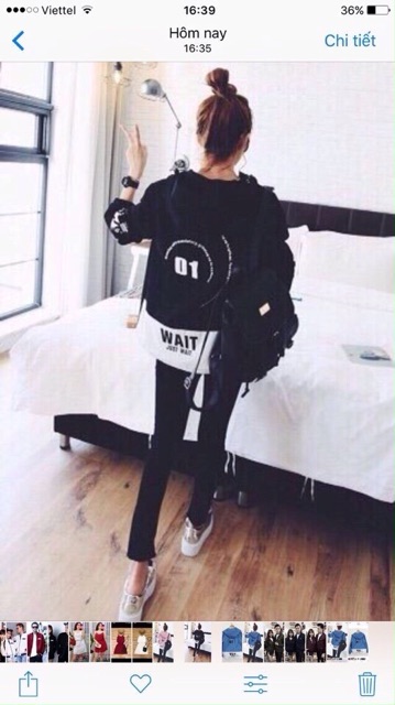 Áo khoác kaki nữ logo 01-M48 | BigBuy360 - bigbuy360.vn