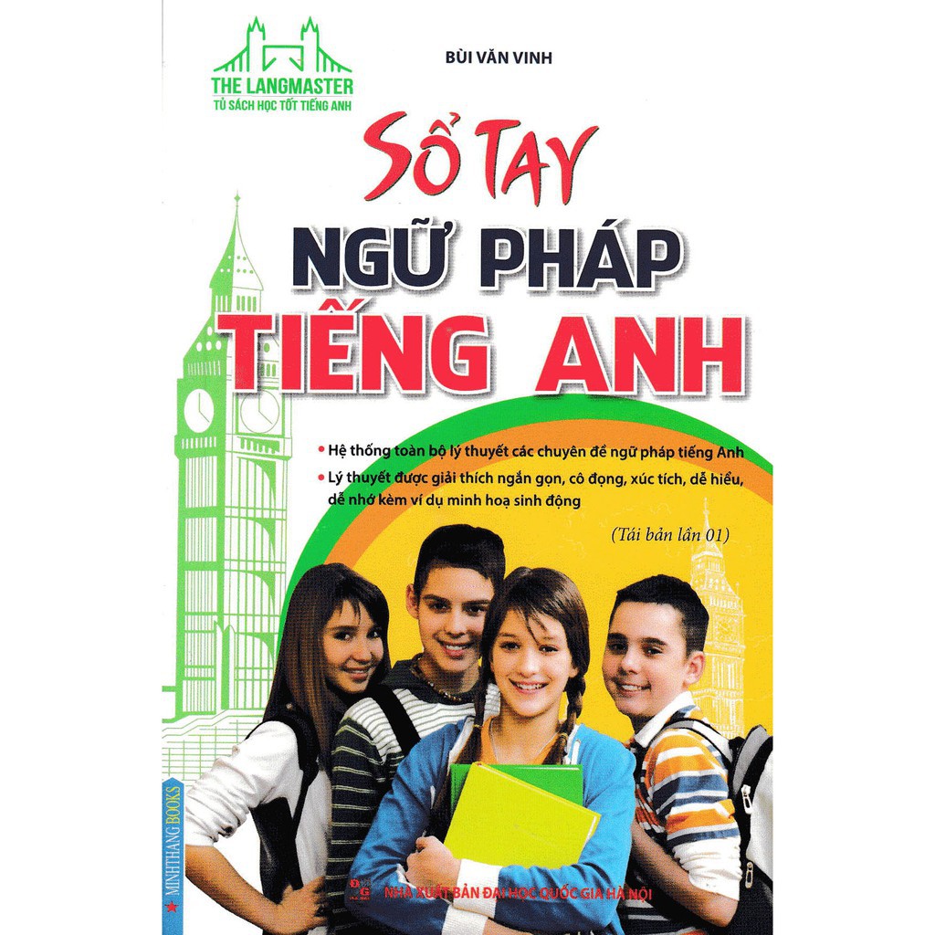 Sách - Sổ tay ngữ pháp tiếng Anh (tái bản 2019)