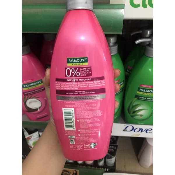 Dầu gội xả 2in1 Palmolive thiên nhiên 600ml