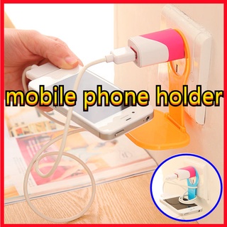 Hộp lưu trữ Móc Giá đỡ điện thoại di động Hộp đựng điện thoại di động Treo tường Sạc điện thoại Hộp đựng điều khiển từ xa Giá lưu trữ liền mạch Đầu giường lười biếng Giá để đồ liền mạch 3M ổ cắm