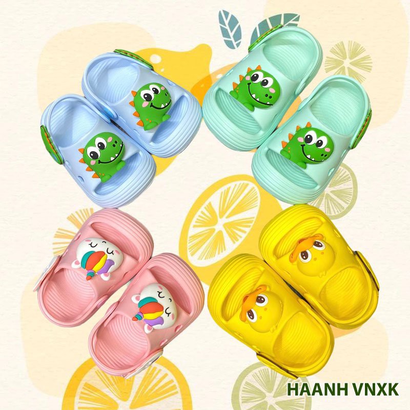 Sandal Bé Trai Cheerful Mario Hở Mũi Cho Bé Trai, Bé Gái Chống Trơn Trượt Cao Cấp