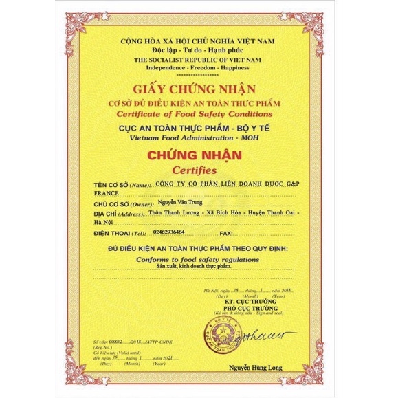 Yến Sào GP| Tăng cườg sức khoẻ - Chợ Sỉ Dược Miền Nam