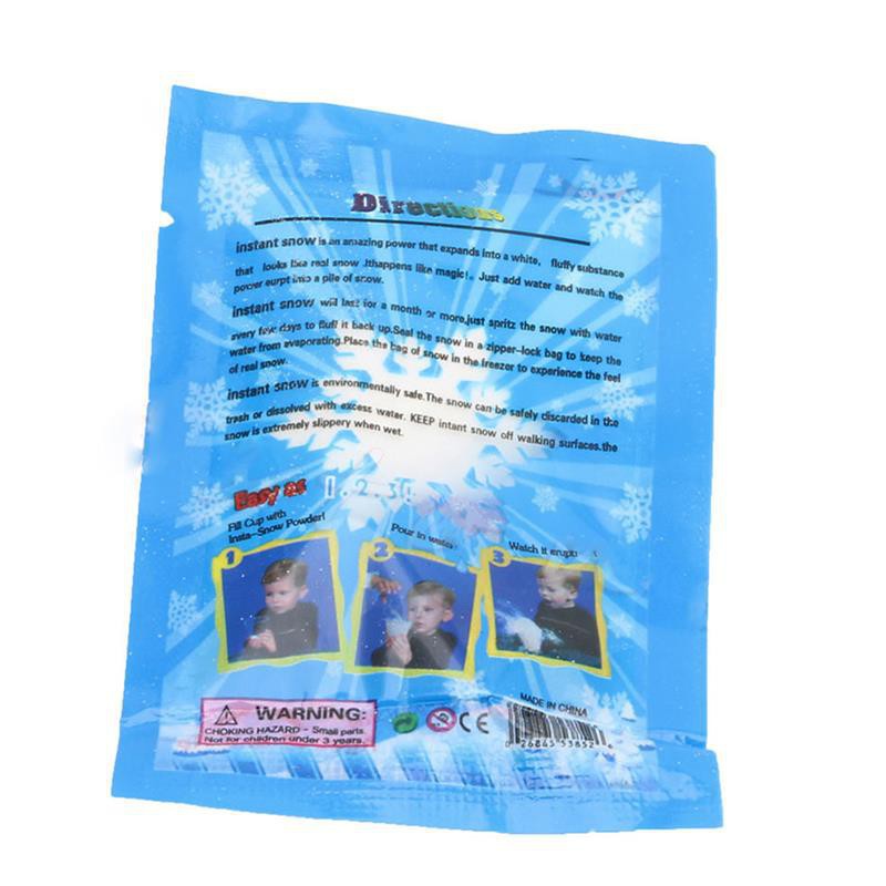 Tuyết Nhân Tạo Mỹ Đóng Gói Nguyên Bao Bì Nguyên Liệu Làm Slime Mây  sku sp MS4222