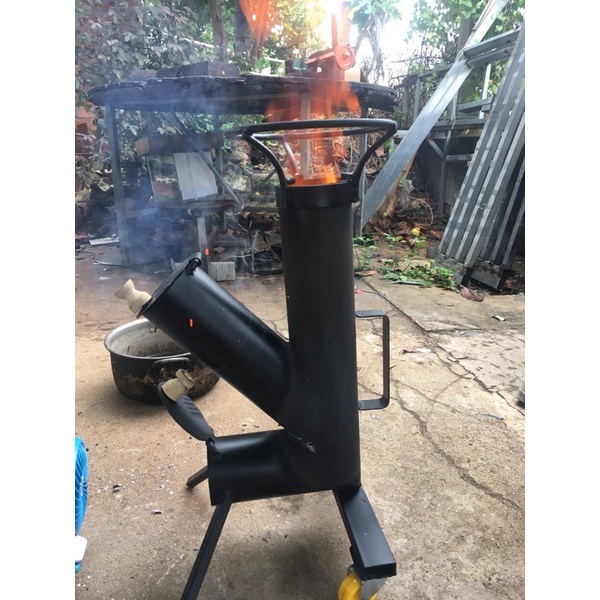 Bếp củi roket