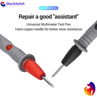 BH 1Pair Thin Tip Needle Multimeter Universal Digital 1000V 20A Multi Meter Test Lead Probe Wire Pen Cable Multimeter