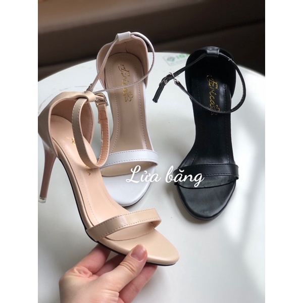 Sandal Giày Cao Gót Nữ Gót Nhọn Quai Mảnh Mới Hót