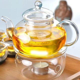 Bộ Ấm Chén Thuỷ Tinh 2 Lớp
