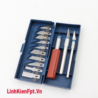 ⚡️FLASH SALE⚡️ Dao mổ , Dao Khắc đa năng 13 chi tiết Giá rẻ nhất