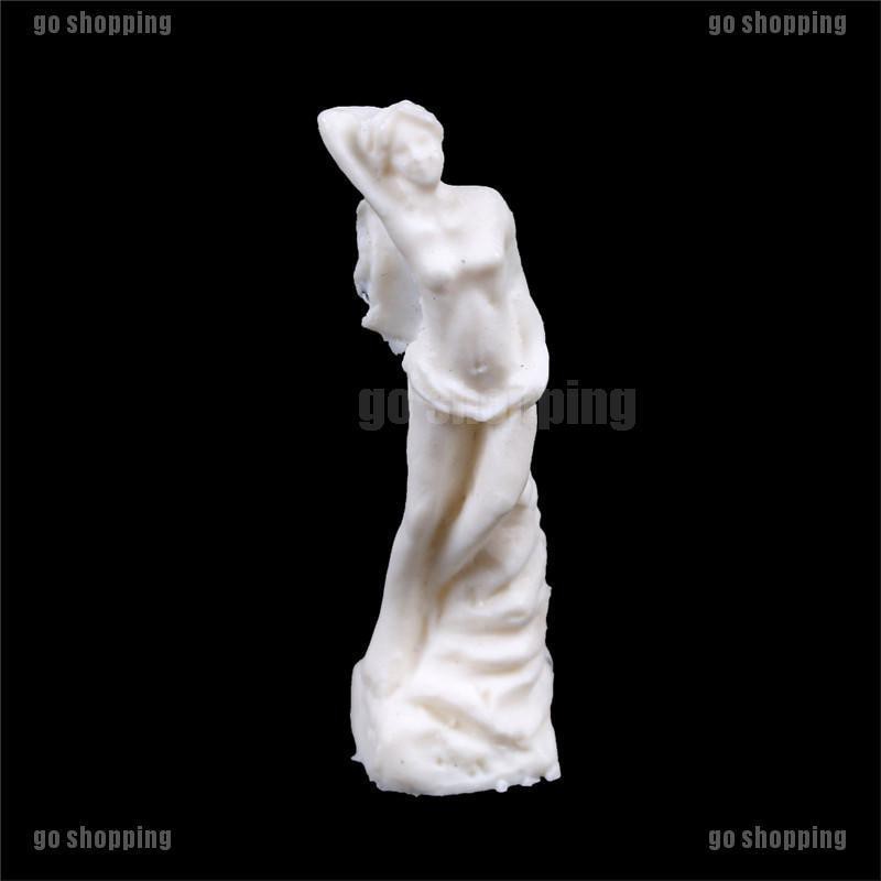 {go shopping}Miniature Dollhouse Accessories Scene Model Resin Goddess Statue Toy Girl Gift