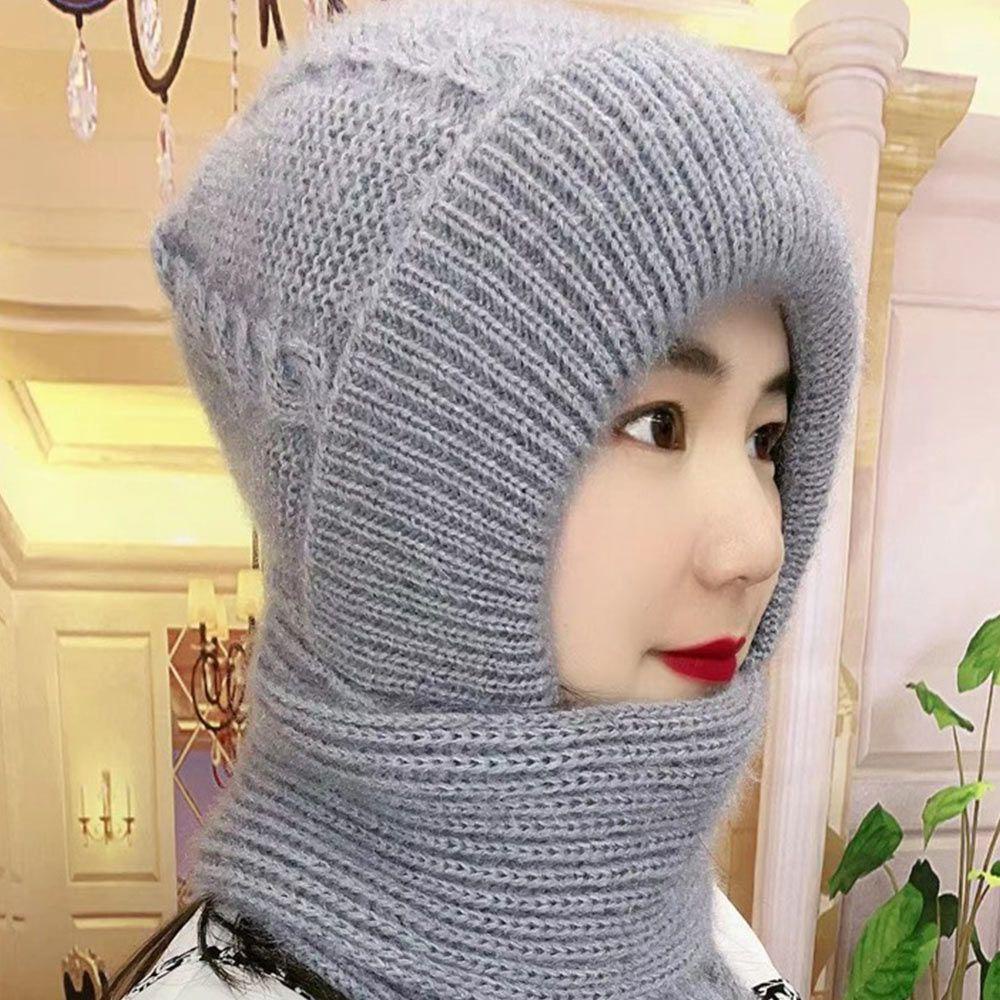 EBINLANDS Mũ Len Dày Chống Gió Cho Nữ