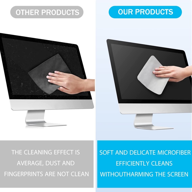 Khăn lau màn hình điện thoại, laptop siêu sạch chuẩn nano