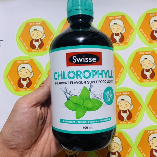 Nước Diệp Lục Swisse Chlorophyll 500ml Của Úc