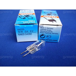 [BÓNG ĐÈN][SIÊU RẺ] Bóng đèn Halogen HLX 6V 10W, G4, 64225, Osram CHẤT LƯỢNG CAO