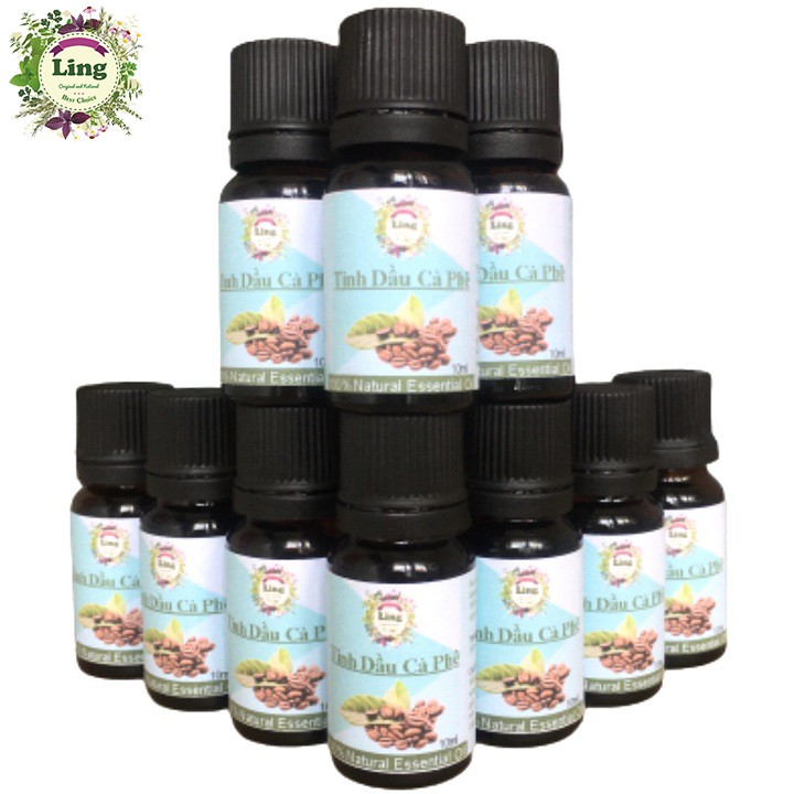 Combo 10 chai Tinh Dầu Cà Phê 10ml xông phòng thiên nhiên nguyên chất 100%