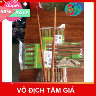 10 đôi đũa gỗ cao cấp , đũa ăn cơm