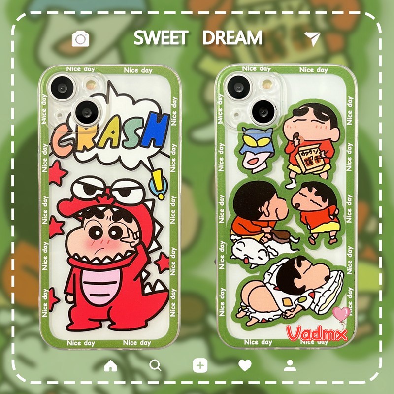 Ốp Điện Thoại TPU Hình Cậu Bé Bút Chì Cho OPPO Reno 8Z 7Z 6Z 4Z 4F 5F 8 7 5 4 Lite 7 6 5 4 3 Pro SE 2Z 2F 2 Z R17 R15 Pro R11 R11S Vỏ Bọc Màu Trắng In Họa Tiết Shin-chan Dễ Thương Cho Bé