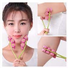 Cây lăn mặt VLINE chống nếp nhăn hình hoa hồng