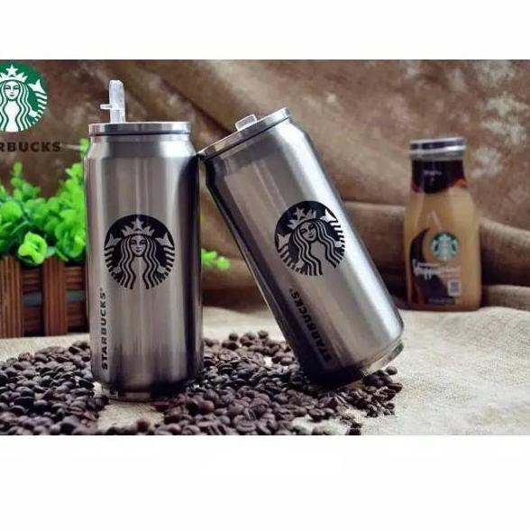 Bình Đựng Nước Starbuck 500ml Bằng Thép Không Gỉ