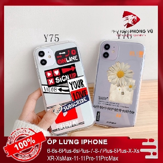 Ốp lưng Iphone 6 6s 6 Plus 6s Plus 7 8 7 Plus 8 Plus X XS XR XsMax 11 11 Pro 11 Pro Max 💘PT-118💘