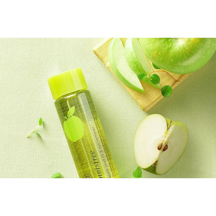 Tẩy trang mắt môi táo Innisfree Apple Juicy Lip &amp; Eye Remover