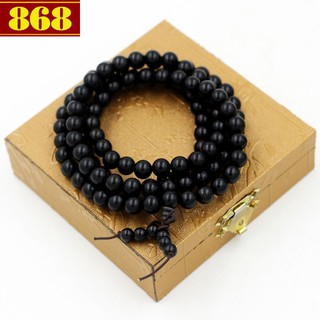 Chuỗi 108 hạt gỗ đàn hương 8 ly