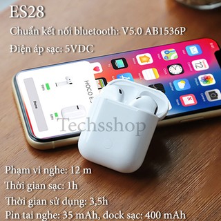 Tai nghe bluetooth không dây hoco es28