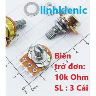 Biến trở Volume đơn- Chiếc áp đơn  10k Ohm