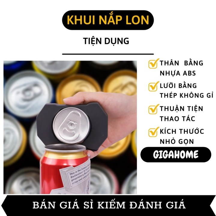 Dụng Cụ Mở Nắp Hộp GIGAHOME Dụng Cụ Khui Cắt Nắp Lon Bia, Nước Ngọt, Đồ Hộp Tiện Dụng 9958