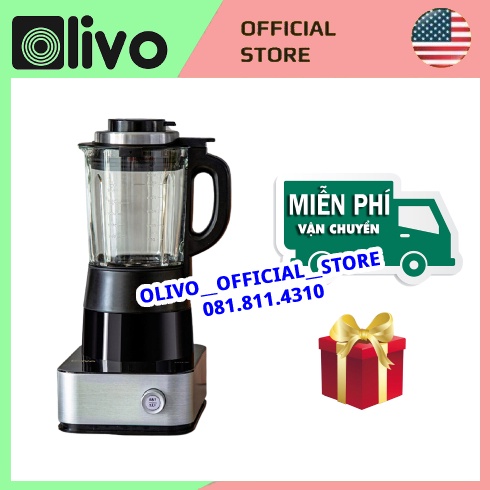 Máy Làm Sữa Hạt OLIVO CB22 PRO - Thiết Kế Nhỏ Gọn Linh Hoạt Với 14 Chế Độ Chức Năng Nấu - Hàng Chính Hãng