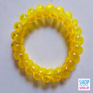Dây buộc tóc lò xo nhiều màu (giao ngẫu nhiên)