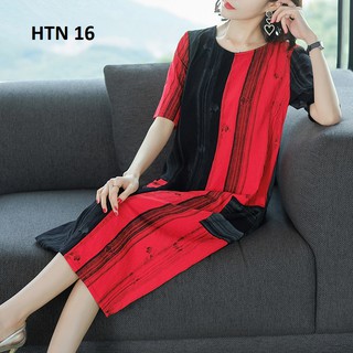 Váy đầm trung niên nữ cao cấp, họa tiết siêu đẹp, kiểu dáng đa dạng, phong cách