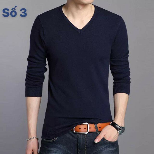 Áo thun nam cổ tròn