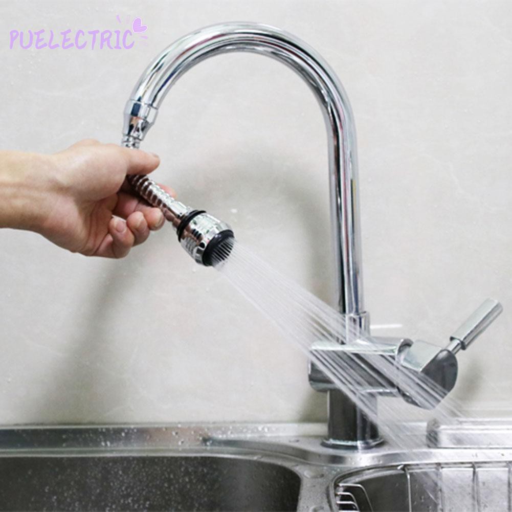 ❤✯ Stainless Steel 360 ° Kitchen Rotary Water Saving Faucet Swivel Tap Hose Aerator Diffuser Filter ✯❤