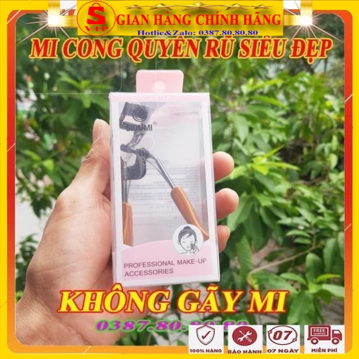 [ XỊN - AUTH ] Kẹp mi siêu cong siêu đẹp cao cấp không bị gãy mi Sidumi hàn quốc/ Kẹp bấm mi đẹp kẹp mi gỗ có hộp xịn