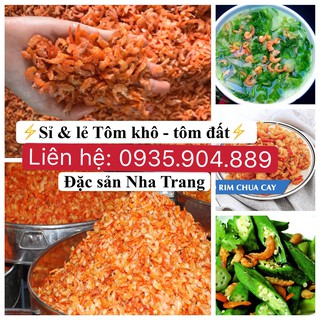 500gr Tôm Khô Size Vừa - tôm đất loại 1