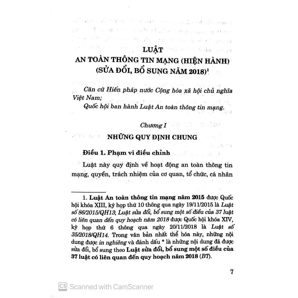 Sách - Luật An Toàn Thông Tin Mạng (Hiện Hành) (Sửa Đổi, Bổ Sung Năm 2018) | BigBuy360 - bigbuy360.vn
