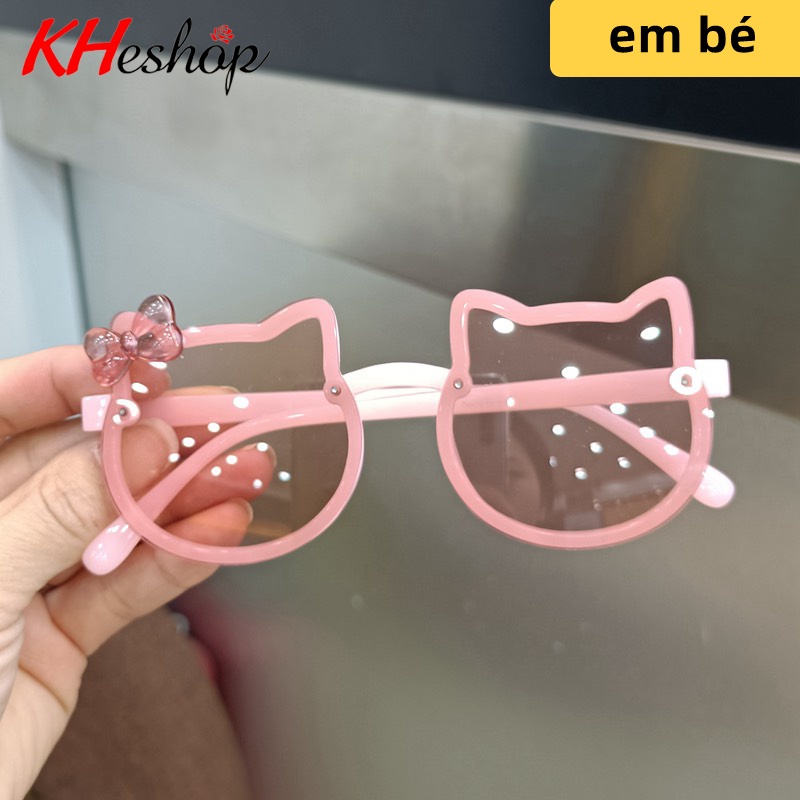 [Siêu Sale Đại Hội] Kính râm công chúa tai mèo bảo vệ mắt cho bé Gái khỏi tác hại của tia Uv mã Y61031
